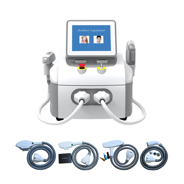 Multi11 4 en 1 SHR E-Light YAG RF M&aacute;quina de depilaci&oacute;n
